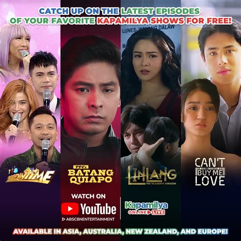 Watch Your Favorite Kapamilya Shows and Movies For Free.